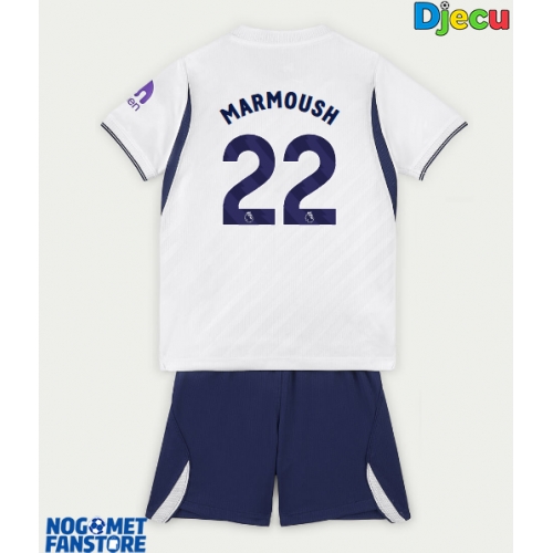 Tottenham Hotspur Omar Marmoush #22 Domaci Dres za djecu 2026-27 Kratak Rukav (+ Kratke hlače)